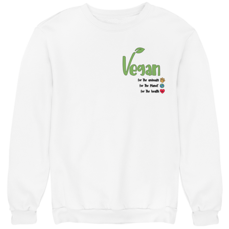 Vegan for everything - Unisex Organic Sweatshirt