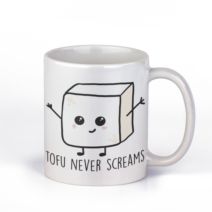 Tofu never screams - Tasse