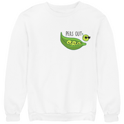 Peas out - Unisex Organic Sweatshirt