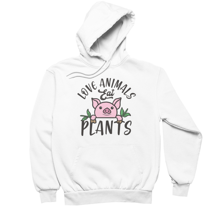 Eat Plants - Unisex Organic Hoodie