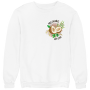 Milk Coconuts - Unisex Organic Sweatshirt