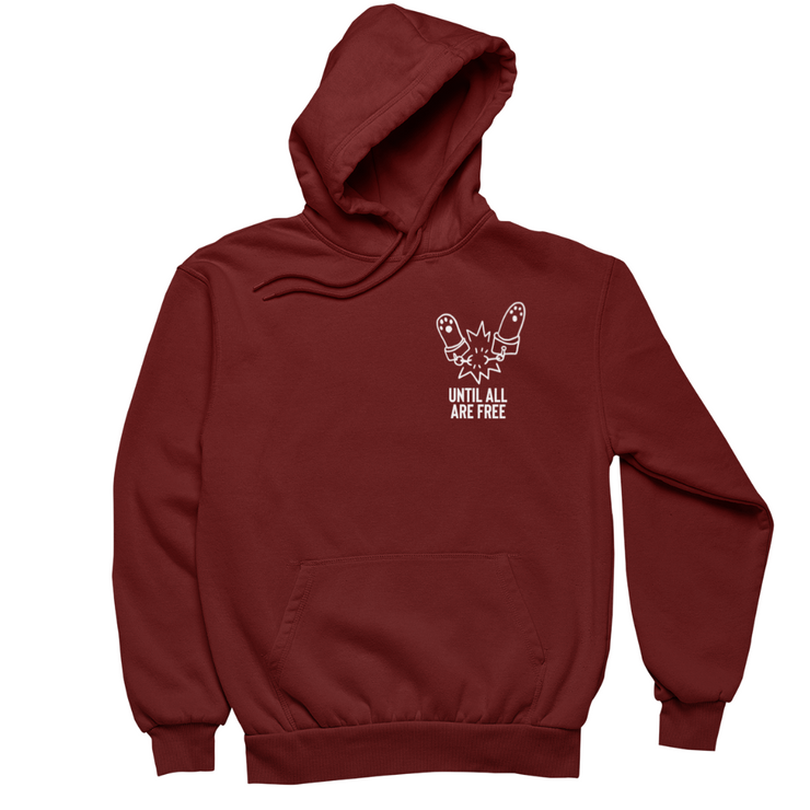 Until all are free - Unisex Organic Hoodie